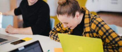 Freude am Arbeitsplatz